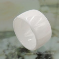 Fashion Hot Selling White Ceramic Ring Anillos de pareja